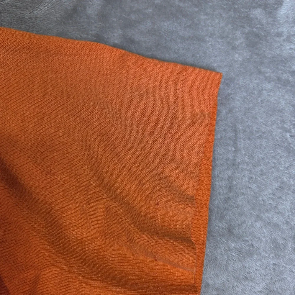 Vintage Fruit of the Loom BEST Orange T-Shirt Kids 14-16 Single Stitch USA Made